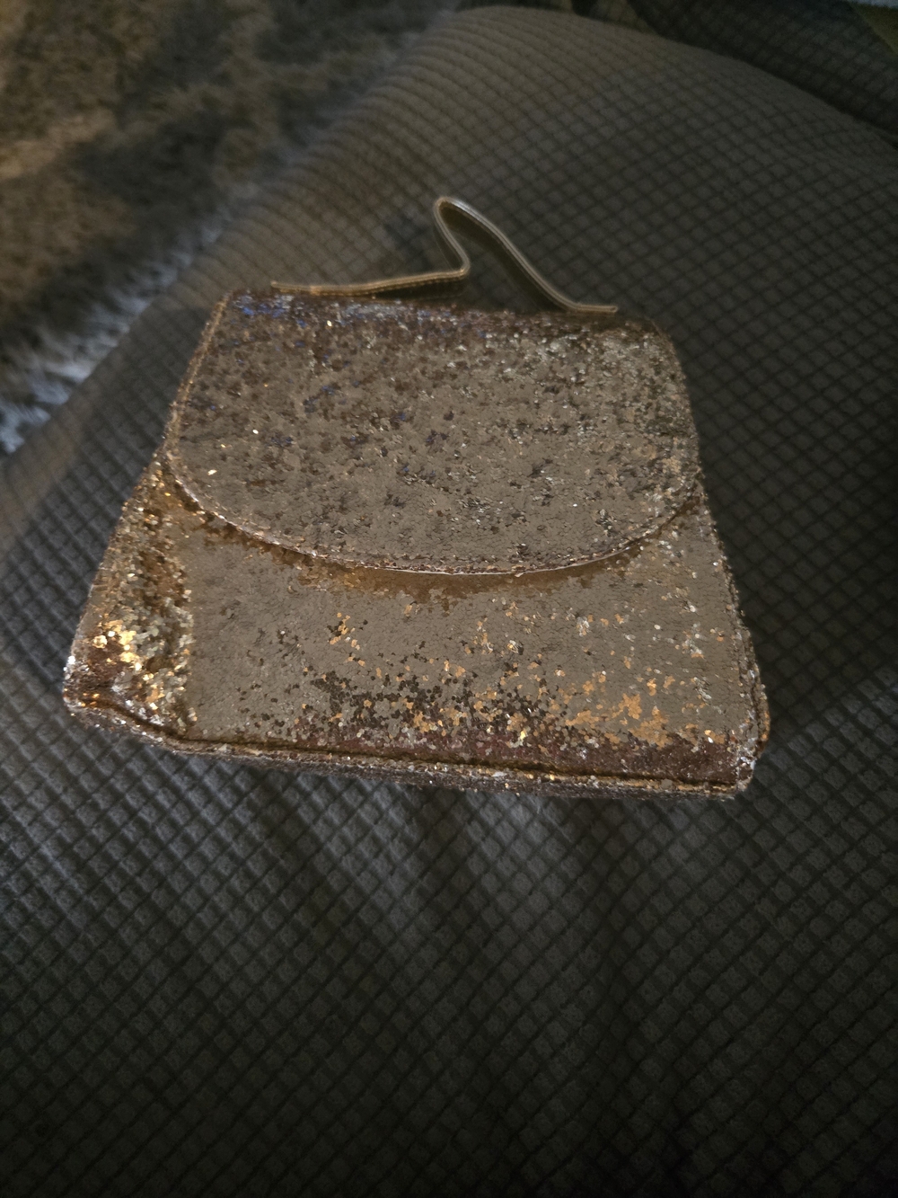 Gymboree Gold Sequin Kids Wristlet Clutch
